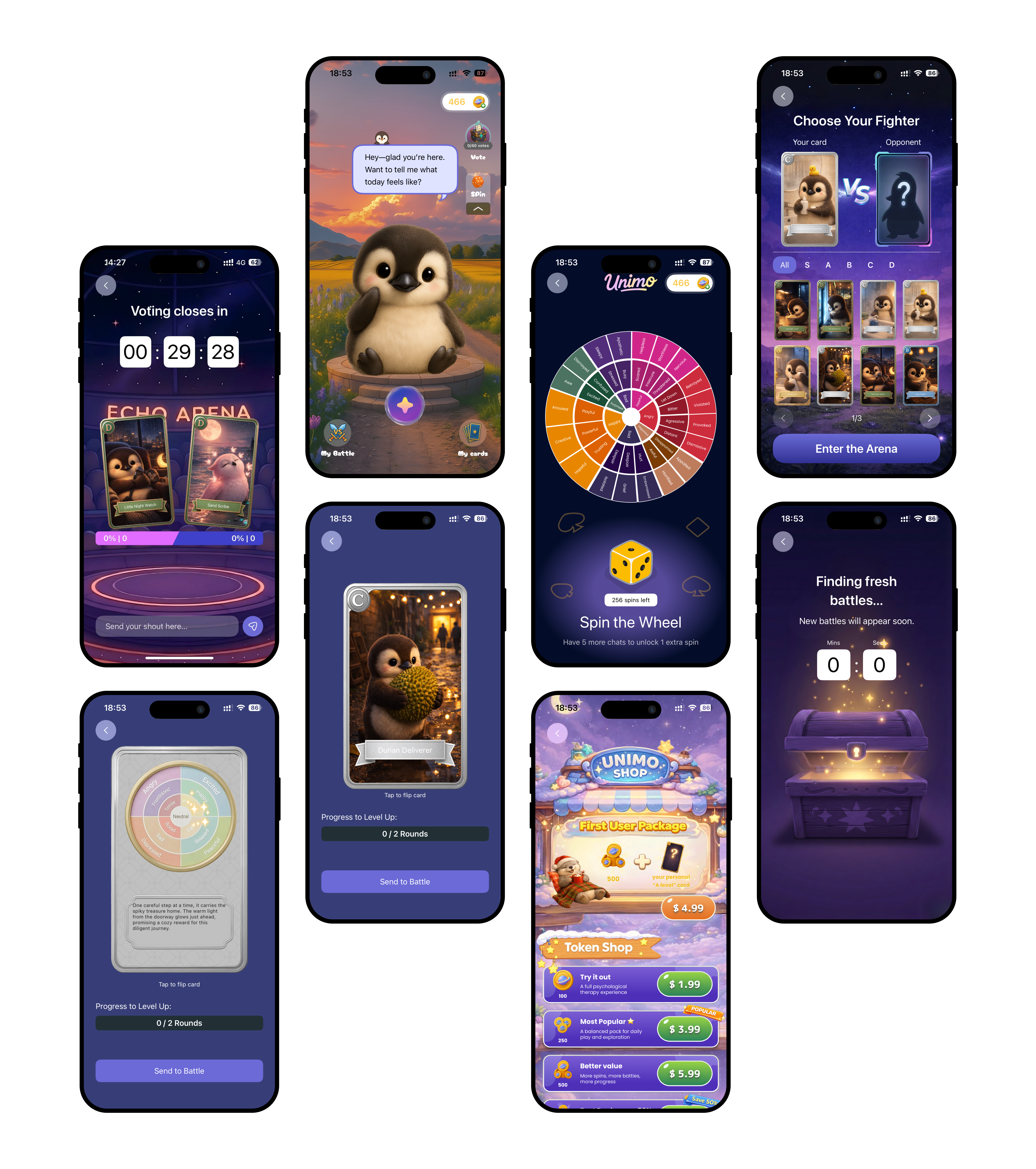 Community Feed showing multiple cards