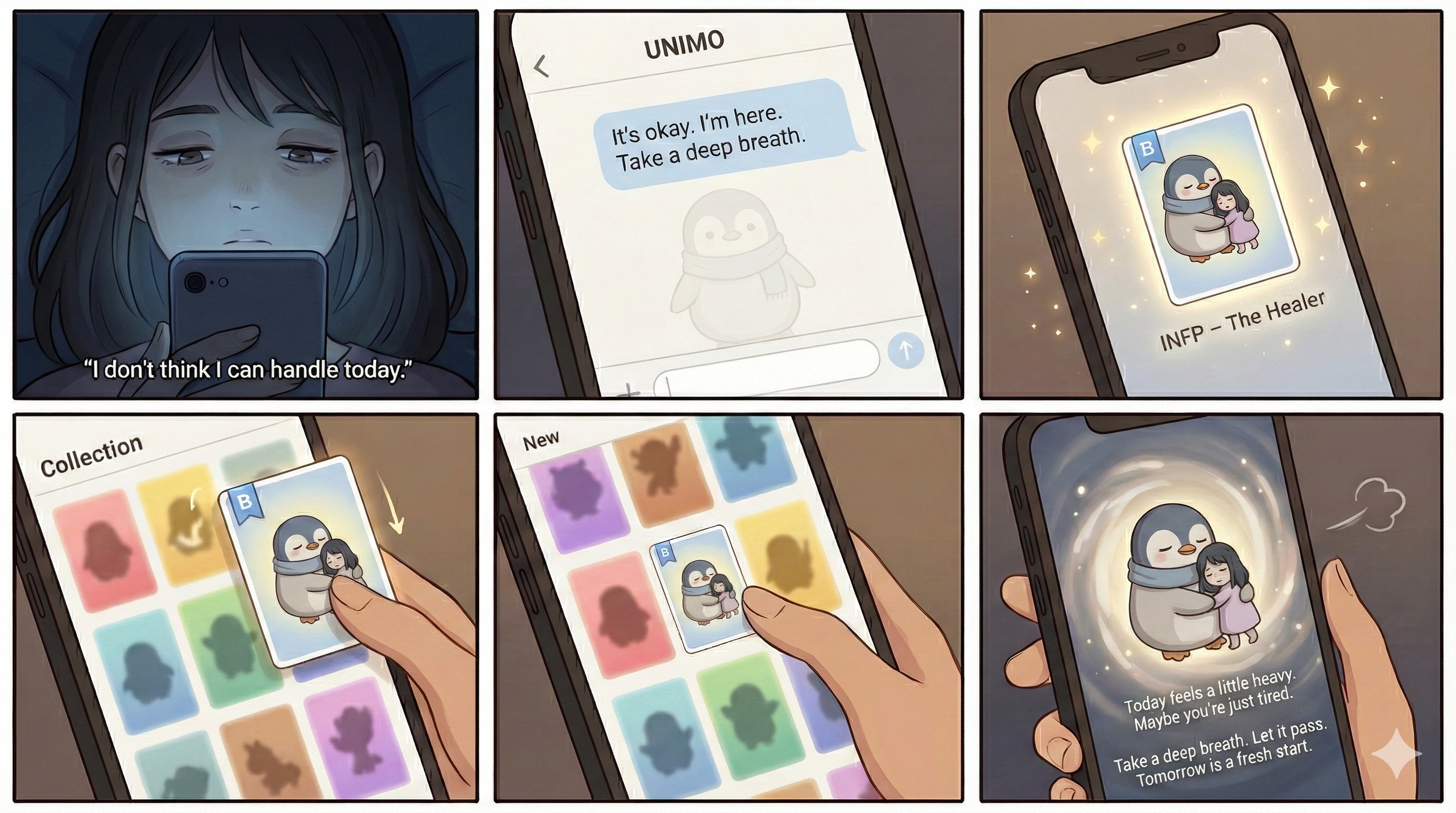 Community Feed showing multiple cards