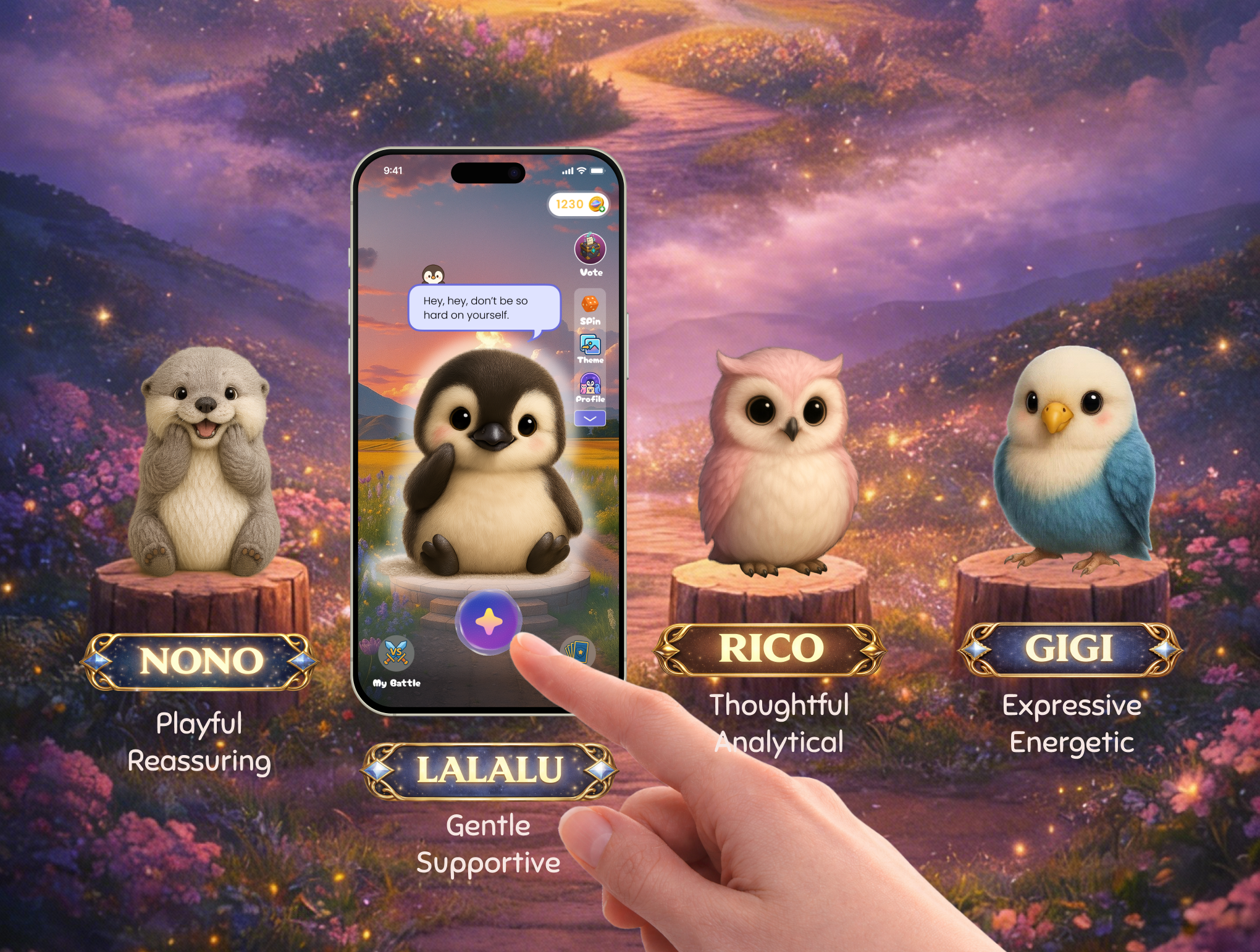 Community Feed showing multiple cards